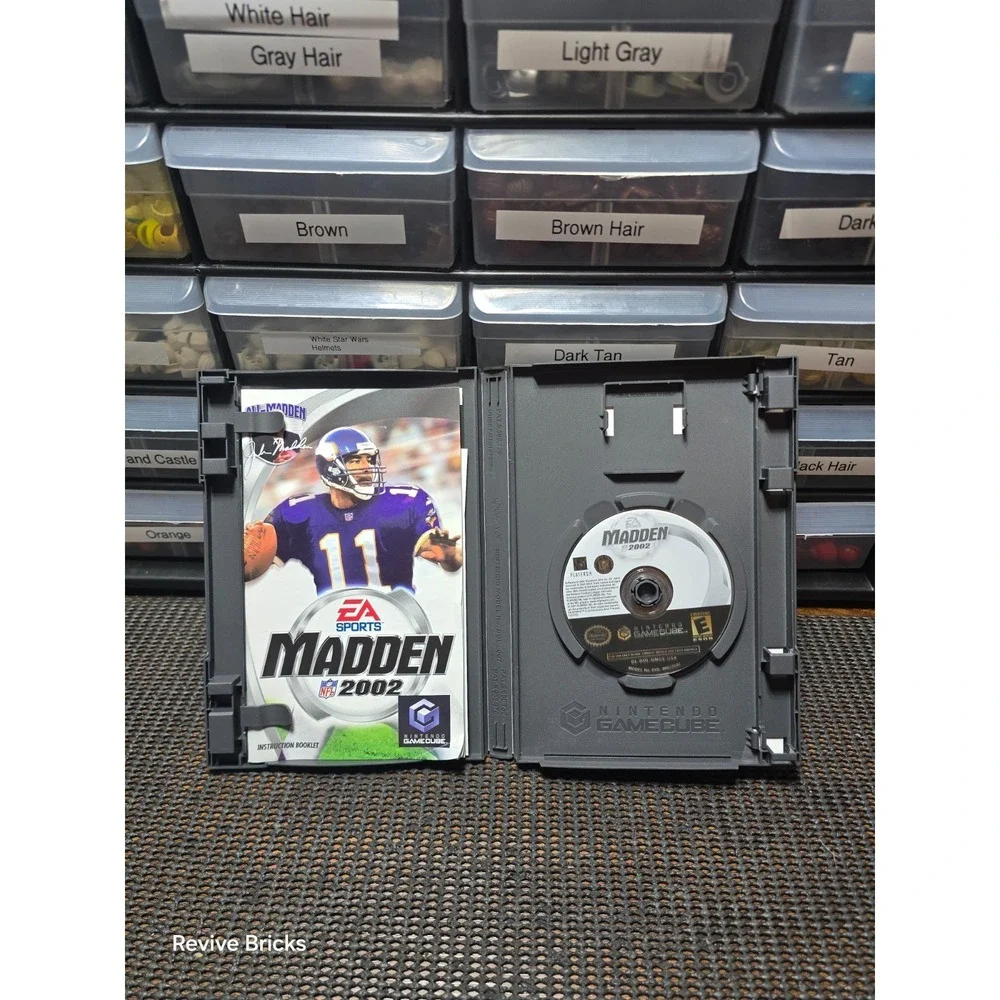 Madden NFL 2003 (Nintendo GameCube, 2002) CIB Complete Tested Working Great Cond